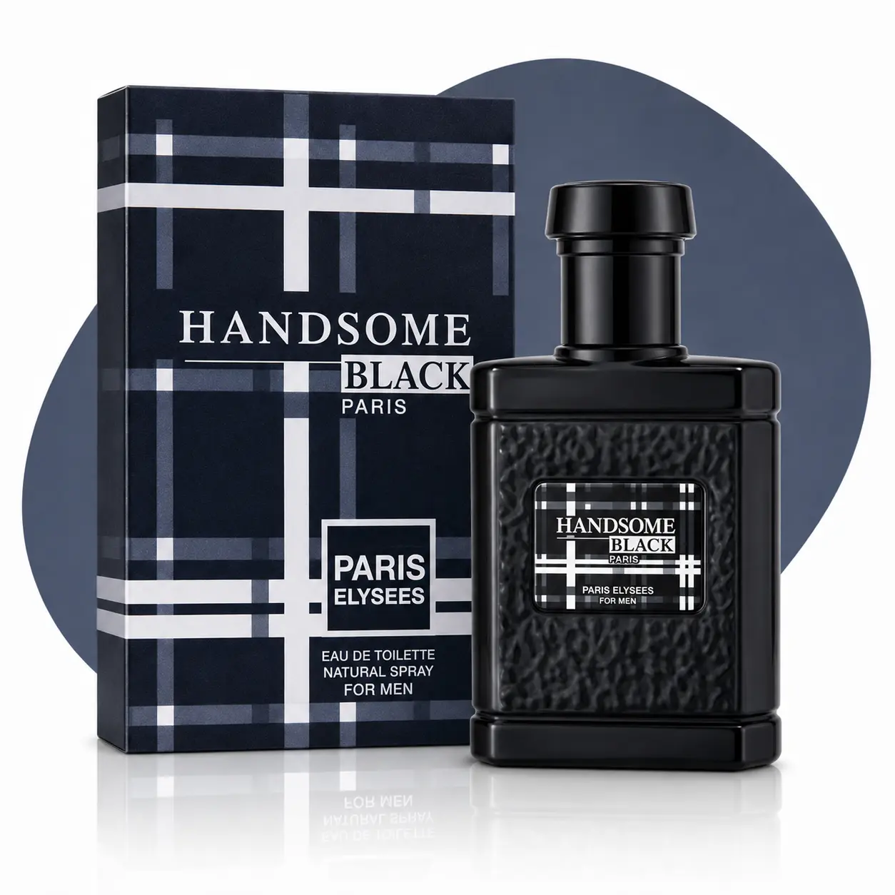 Perfume HandSome Black Paris Elysees 100ML (Polo Black)